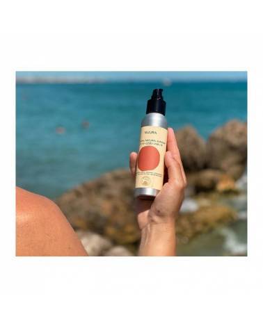 Crema fluida solar natural SPF50 Bio 125ml Nuura