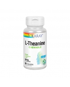 L-Theanina 200mg 30 comprimidos Solaray