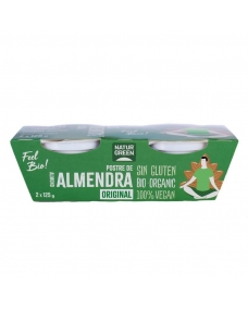 Postre de almendra bio 2x125g Naturgreen