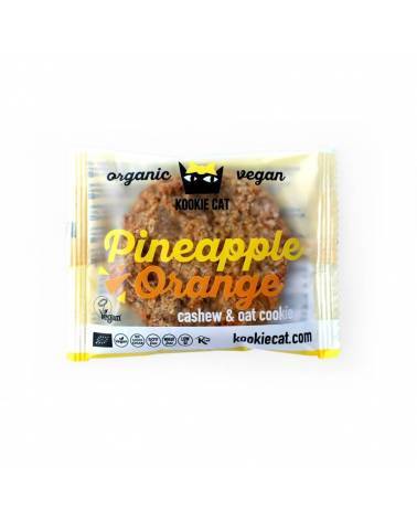 Galleta con piña & naranja Bio 12x50g Kookie Cat