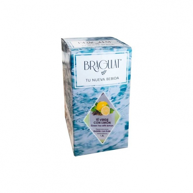 Bebida soluble te verde & limon 15x9g Bragulat