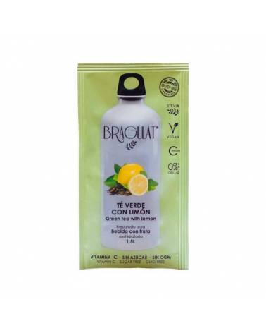 Bebida soluble te verde & limon 15x9g Bragulat