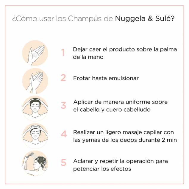 Champu premium cebolla 250ml Nuggela & sulé
