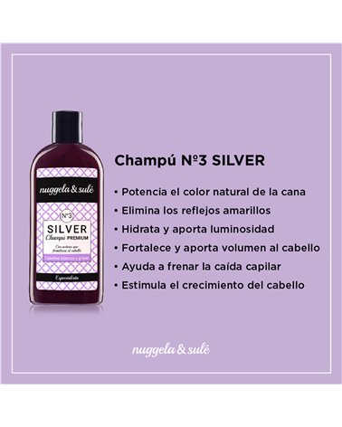 Champu Silver Nº3 250ml Nuggela & Sulé