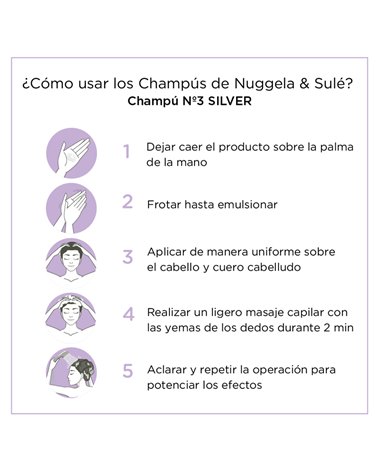 Champu Silver Nº3 250ml Nuggela & Sulé