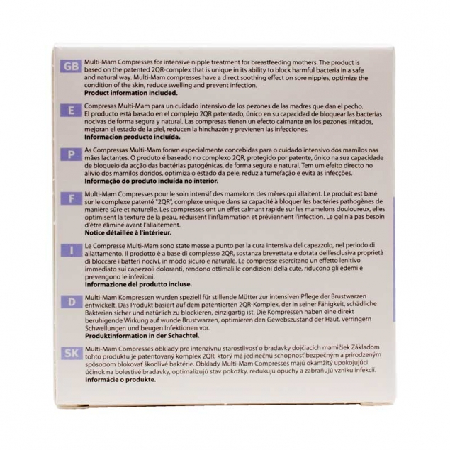 Multi-Mam Compresas Cuidado del Pezón Durante la Lactancia