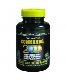 Natures Plus Commando 2000 antioxidantes 60 comprimidos