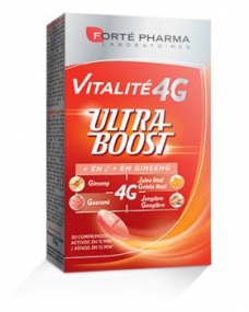 Vitalité 4G Ultraboost Estimulante Físico Intelectual 30 Comprimidos