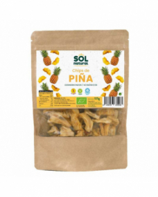 Chips de piña bio 125g Sol Natural