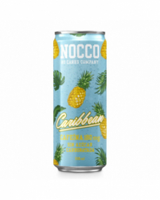 Bebida energetica Caribbean con BCAA 330ml Nocco