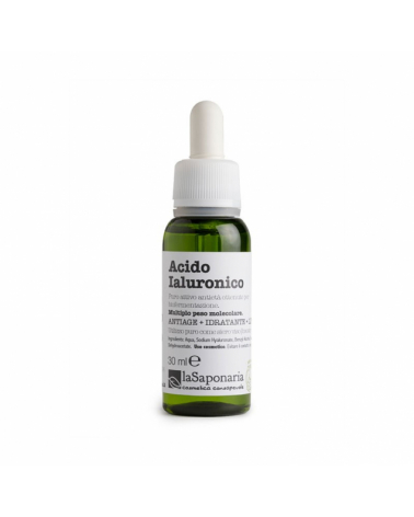 Acido hialuronico cosmetico 30ml La Saponaria
