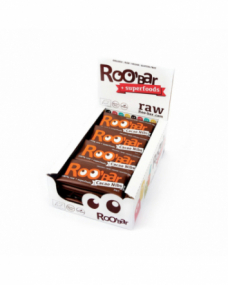 Barrita cacao y almendras bio 20x30g RooBaR