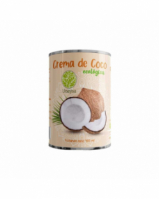 Crema de coco 22%MG Bio 400ml Uneysa