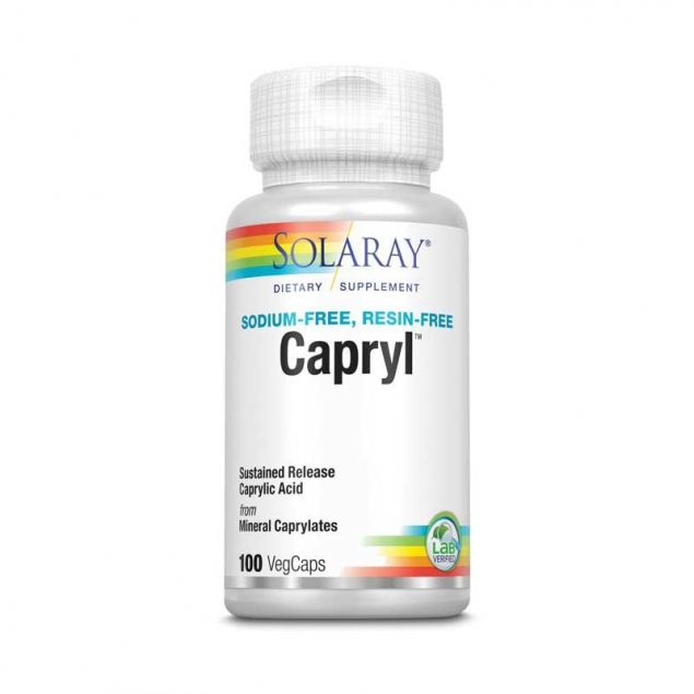 Capryl Acido caprilico 100vcaps Solaray