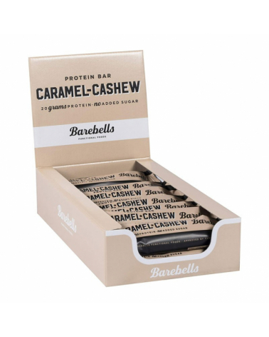 Barrita proteica caramelo anacardos-caramel cashew 12x55g Barebells