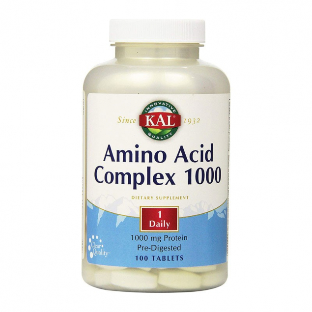 Amino Acid Complex 1000mg 100 comprimidos Kal