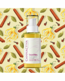 Aceite corporal TANTRA con CBD Bio 100ml Cannactiva