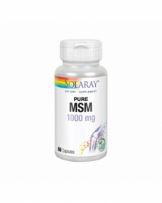 MSM pure 1000mg 60 caps Solaray