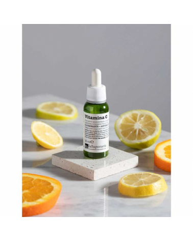 Vitamina C activa pura cosmetico 30ml La Saponaria