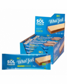 Whafeel Snack espelta y coco bio 20x30g Sol natural