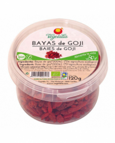 Bayas de goji en tarrina bio 120 g Vegetalia