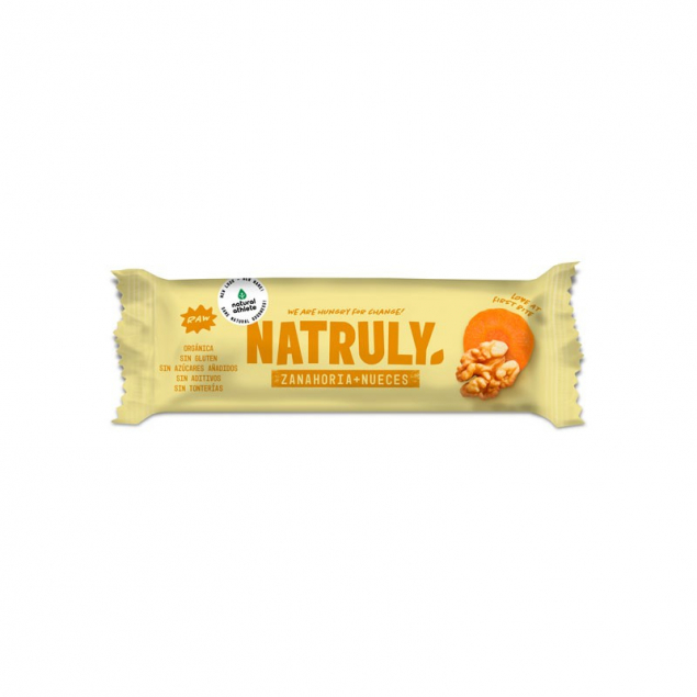 Barrita Raw de Zanahoria y Nueces Bio 24x40g...