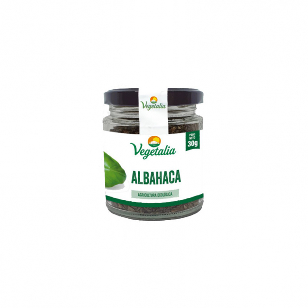 Albahaca hoja cortada Bio 30g Vegetalia