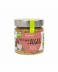 Pate vegetal con algas y tofu Bio 180g Algamar
