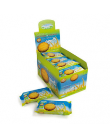Galletas de espelta choco avellana rellena bio 16x60g Belsi