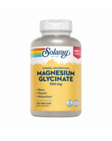 Glicinato de magnesio 350mg 120 vcaps Solaray