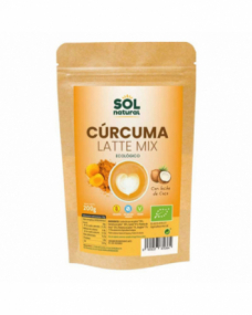 Curcuma latte mix Bio 200g Sol Natural