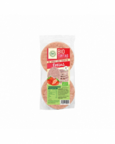 Tortitas de arroz yogurt con fresa s/g bio 100g Sol Natural