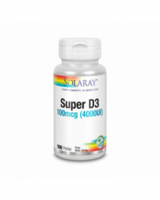 Super D3 4000UI 100 perlas Solaray