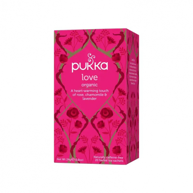 Pukka Love- Amor Rosa infusion Bio 20 filtros