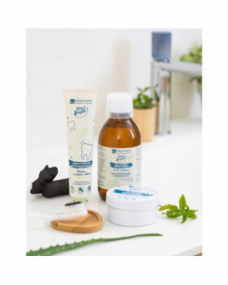 Enjuague bucal menta y solidago Bio 250ml La Saponaria