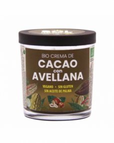 Crema de cacao con avellanas bio 200g Sol natural