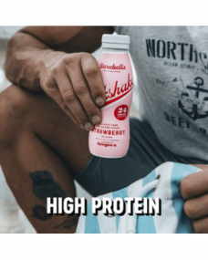 Batido proteico de fresa-strawberry 330ml Barebells 2