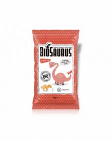 Snack sabor ketchup sin gluten Bio 50g BioSaurus
