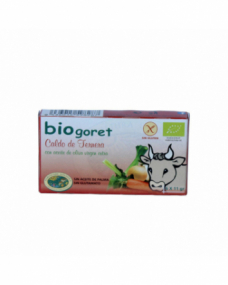 Caldo de ternera en cubitos bio 6x11g BioGoret