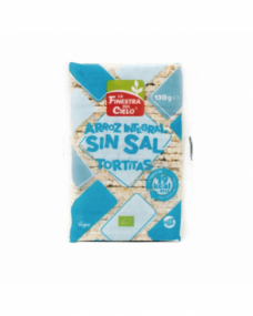 Tortitas de arroz integral sin sal bio 130g La Finestra