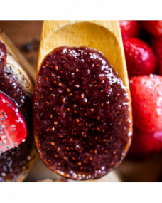 Mermelada de fresa y chia Bio 255g Carlota Organic