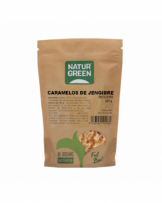 Caramelos dados de jengibre Bio 125g NaturGreen