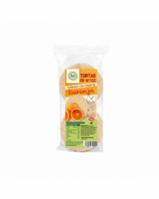 Tortitas de arroz yogur y naranja s/g bio 100g Sol Natural