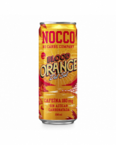 Bebida energetica Blood orange del Sol con BCAA 330ml Nocco