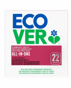 Lavavajillas maquina all-in-one 22 tabletas Ecover