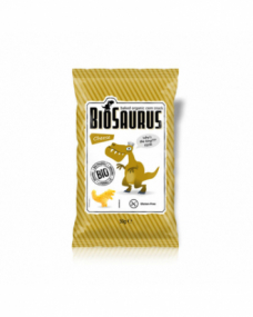 Snack sabor queso sin gluten Bio 50g BioSaurus
