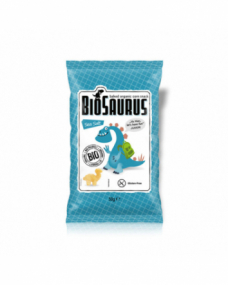 Snack con sal marina sin gluten Bio 50g BioSaurus