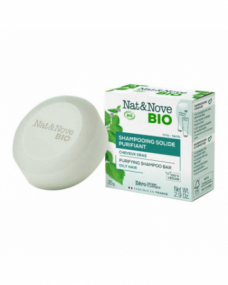 Champu solido cabellos grasos Bio 85g Nat&Nove