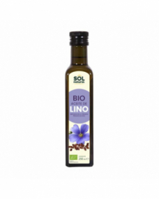 Aceite de lino bio 250ml Sol Natural