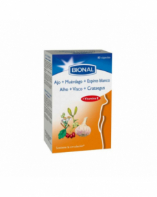 Ajo muerdago espino blanco 80 capsulas Bional